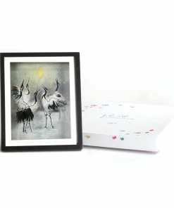 Jean-Pierre Weill Cranes In Winter - Petite