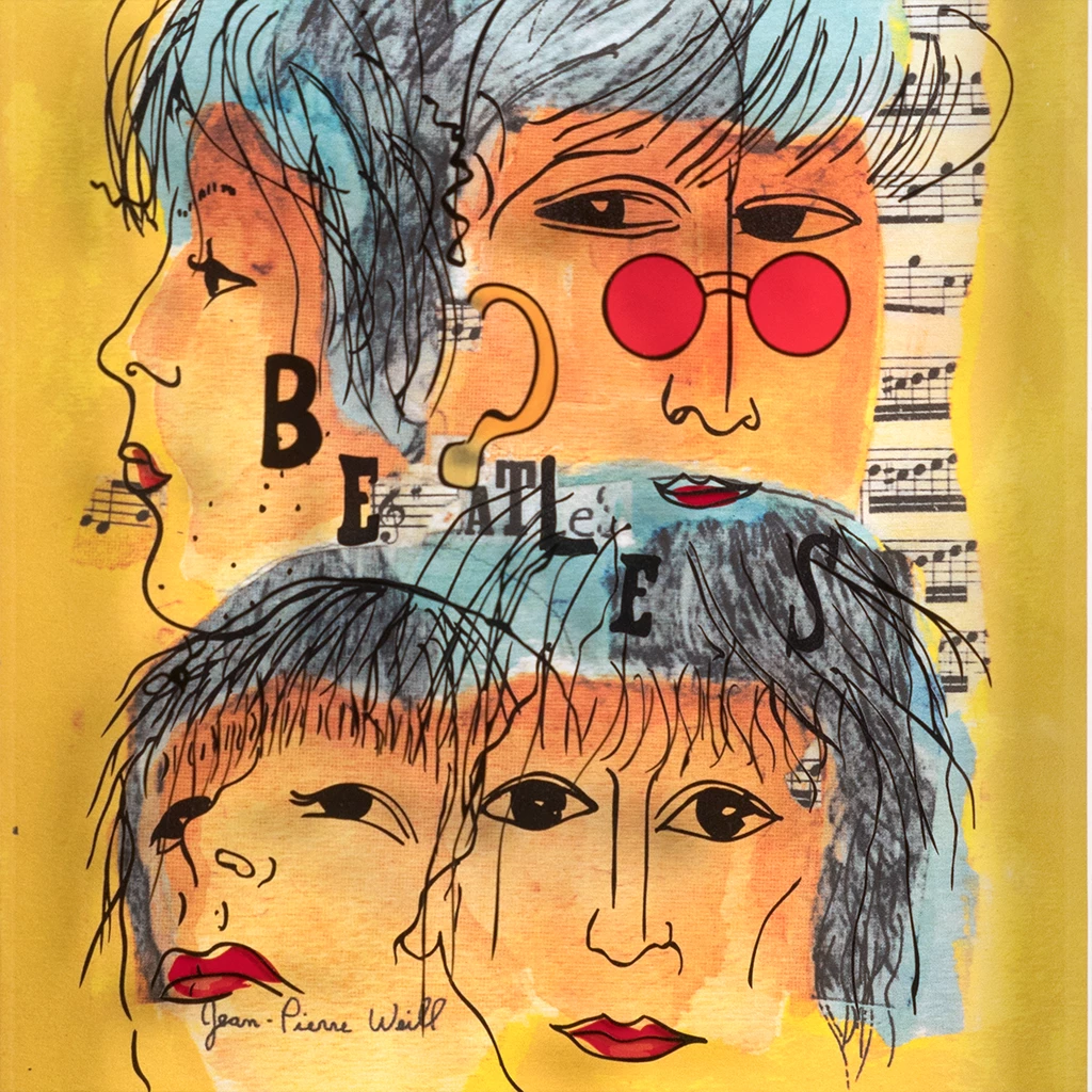 Jean-Pierre Weill The Beatles - Petite Art & Judaica