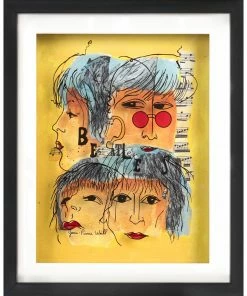Jean-Pierre Weill The Beatles - Petite Art & Judaica