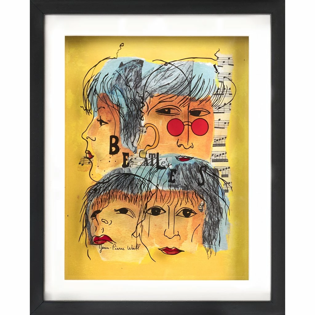 Jean-Pierre Weill The Beatles - Petite Art & Judaica