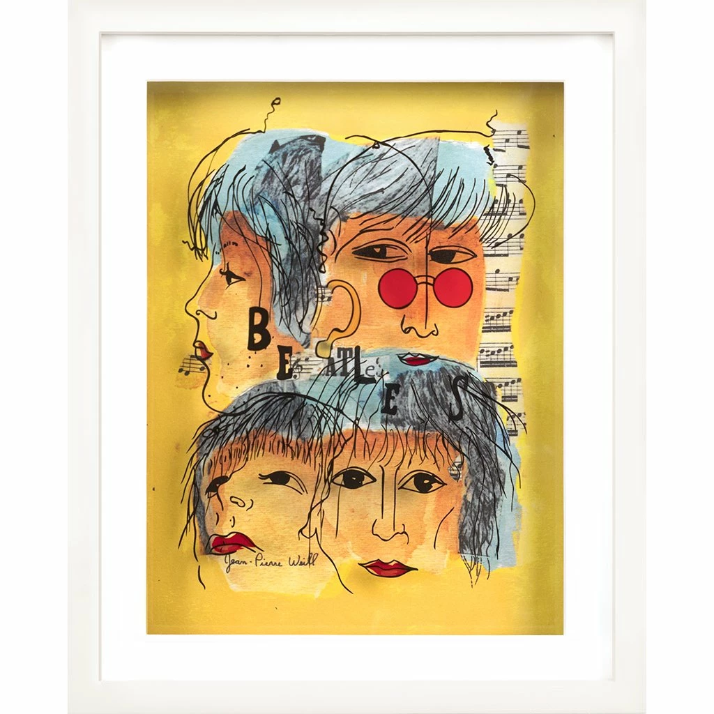 Jean-Pierre Weill The Beatles - Petite Art & Judaica
