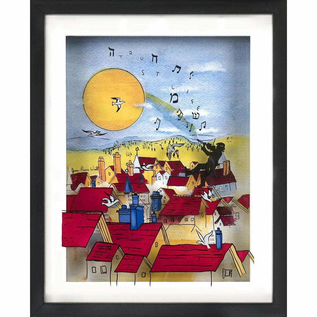 Jean-Pierre Weill Art & Judaica Fiddler On The Roof - Petite