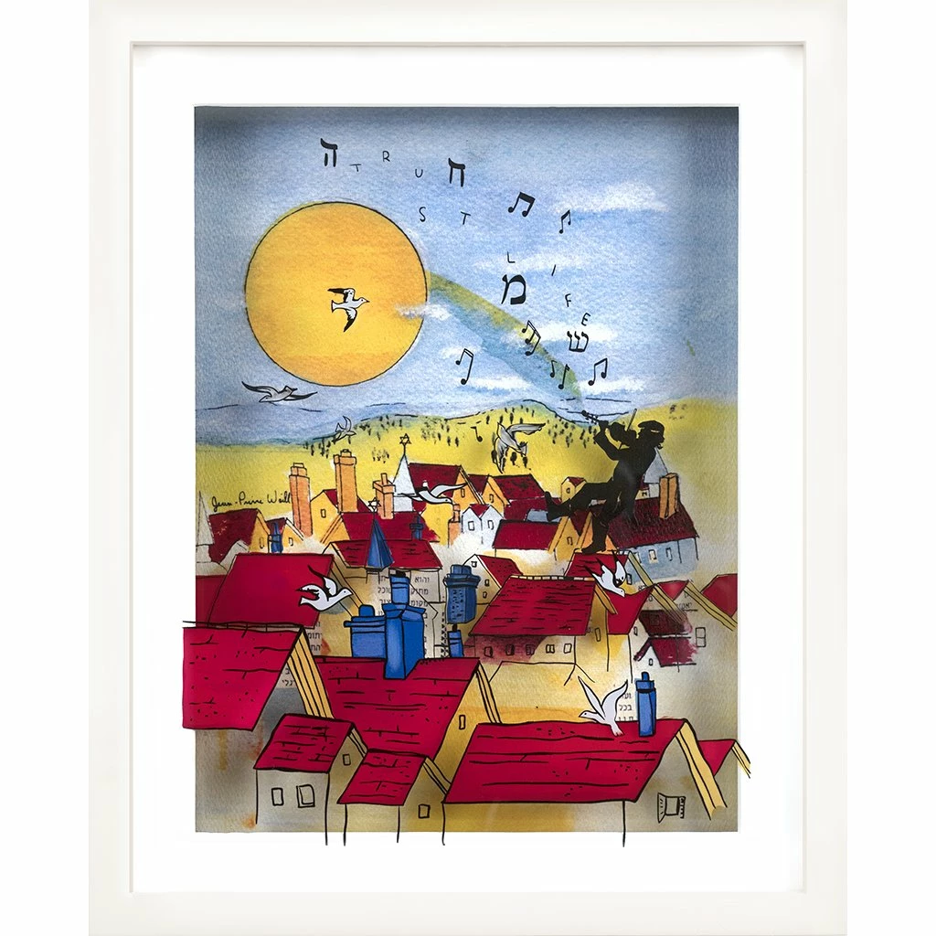 Jean-Pierre Weill Art & Judaica Fiddler On The Roof - Petite