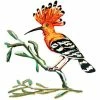 D. Gerstein Art & Judaica Hoopoe Bird