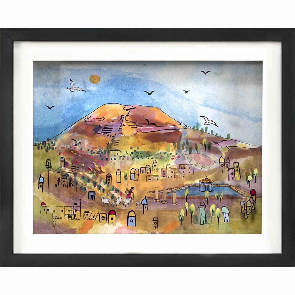 Jean-Pierre Weill Art & Judaica Herod's Mountain - Petite
