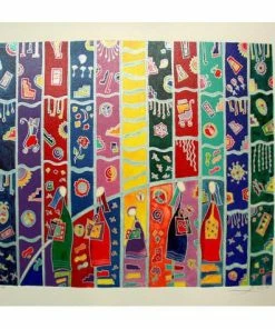 Morris Dahan The Market Art & Judaica