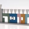 Agayof "Hanukkah" Menorah