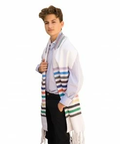 Gabrieli Tallit Josef - Wool Tallit - 12 Stripes Gabrieli Tallits