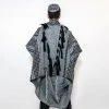 Gabrieli Tallit Gabrieli Tallits Yoel - Wool Tallit - Black And Grays On Gray