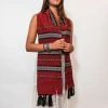 Gabrieli Tallit Ruth - Wool Tallit - Black And Gray With Gold On Red Gabrieli Tallits