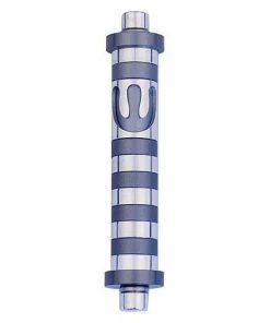 Agayof Art & Judaica Stripes Mezuzah - S