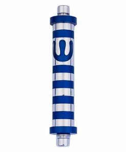 Agayof Art & Judaica Stripes Mezuzah - S
