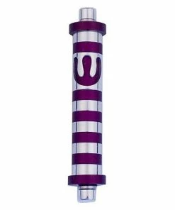 Agayof Art & Judaica Stripes Mezuzah - S