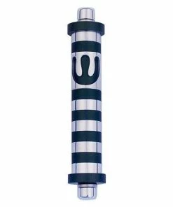 Agayof Art & Judaica Stripes Mezuzah - S