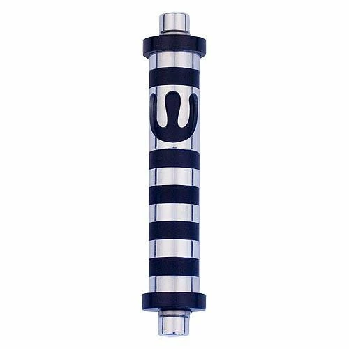 Agayof Art & Judaica Stripes Mezuzah - S