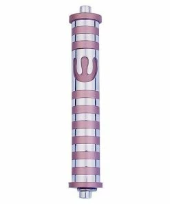 Agayof Stripes Mezuzah - M Art & Judaica