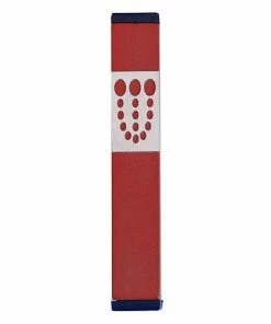 Agayof Dots Shin Mezuzah - S