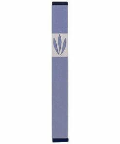 Agayof Art & Judaica Leaves Shin Mezuzah - M