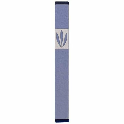 Agayof Art & Judaica Leaves Shin Mezuzah - M