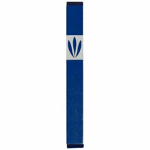 Agayof Art & Judaica Leaves Shin Mezuzah - M