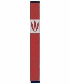 Agayof Art & Judaica Leaves Shin Mezuzah - M