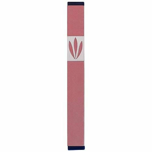 Agayof Art & Judaica Leaves Shin Mezuzah - M