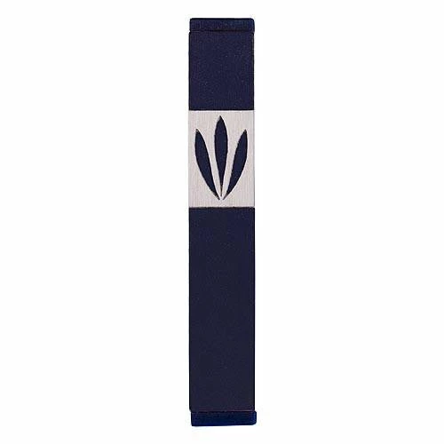 Agayof Art & Judaica Leaves Shin Mezuzah - M