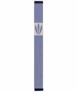 Agayof Art & Judaica Leaves Shin Mezuzah - L