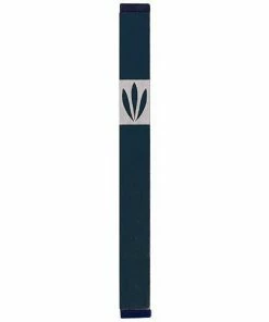 Agayof Art & Judaica Leaves Shin Mezuzah - L