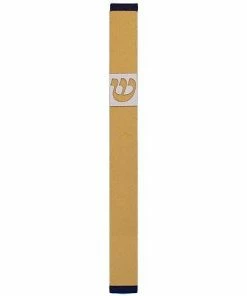 Agayof Art & Judaica Traditional Shin Mezuzah - L