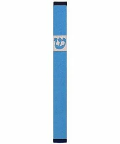 Agayof Art & Judaica Traditional Shin Mezuzah - L