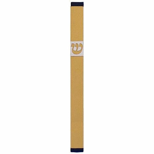 Agayof Art & Judaica Traditional Shin Mezuzah - XL