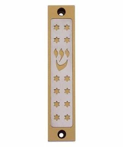 Agayof Stars Series Mezuzah Art & Judaica