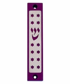 Agayof Stars Series Mezuzah Art & Judaica