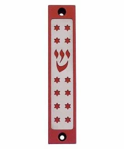 Agayof Stars Series Mezuzah Art & Judaica