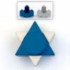 Agayof Art & Judaica Star Candle Holders