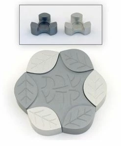 Agayof Leaves Candle Holders - L Art & Judaica