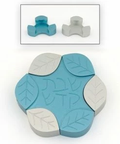 Agayof Leaves Candle Holders - L Art & Judaica