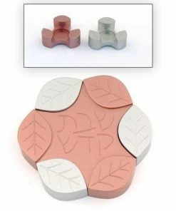 Agayof Leaves Candle Holders - S