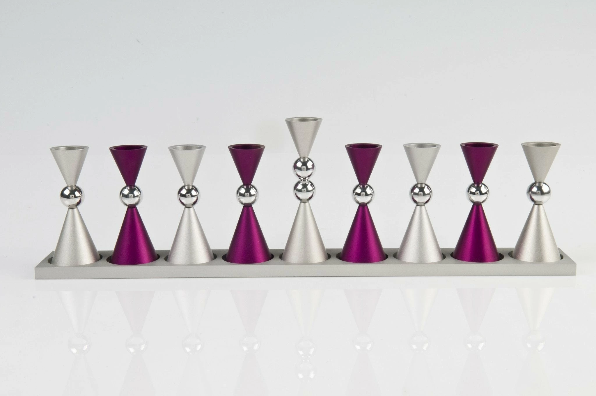 Agayof The Mini Ball Menorah Art & Judaica