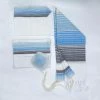Gabrieli Tallit Ella - Silk Tallit - Shades Of Blue With Gold On White Gabrieli Tallits