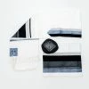Elegant Gabrieli Tallit - Black On White Gabrieli Tallits
