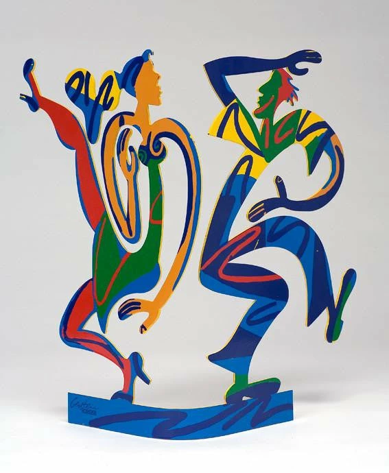 D. Gerstein Swingers Dancers By Gerstein