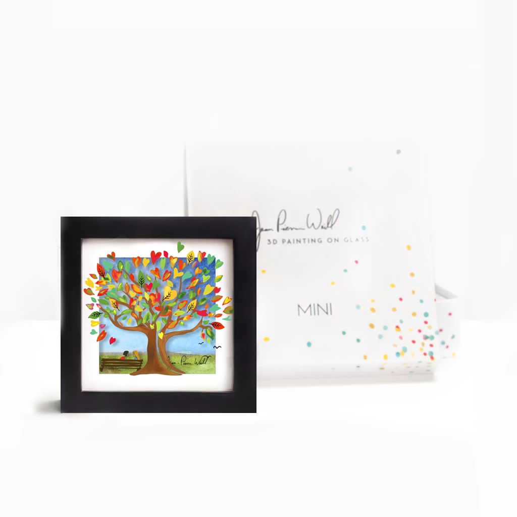 Jean-Pierre Weill Art & Judaica Tree Of Orange Hearts - Mini