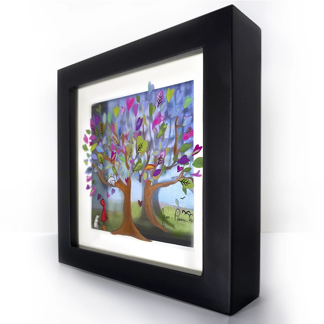 Jean-Pierre Weill Art & Judaica Tree Of Purple Hearts - Mini