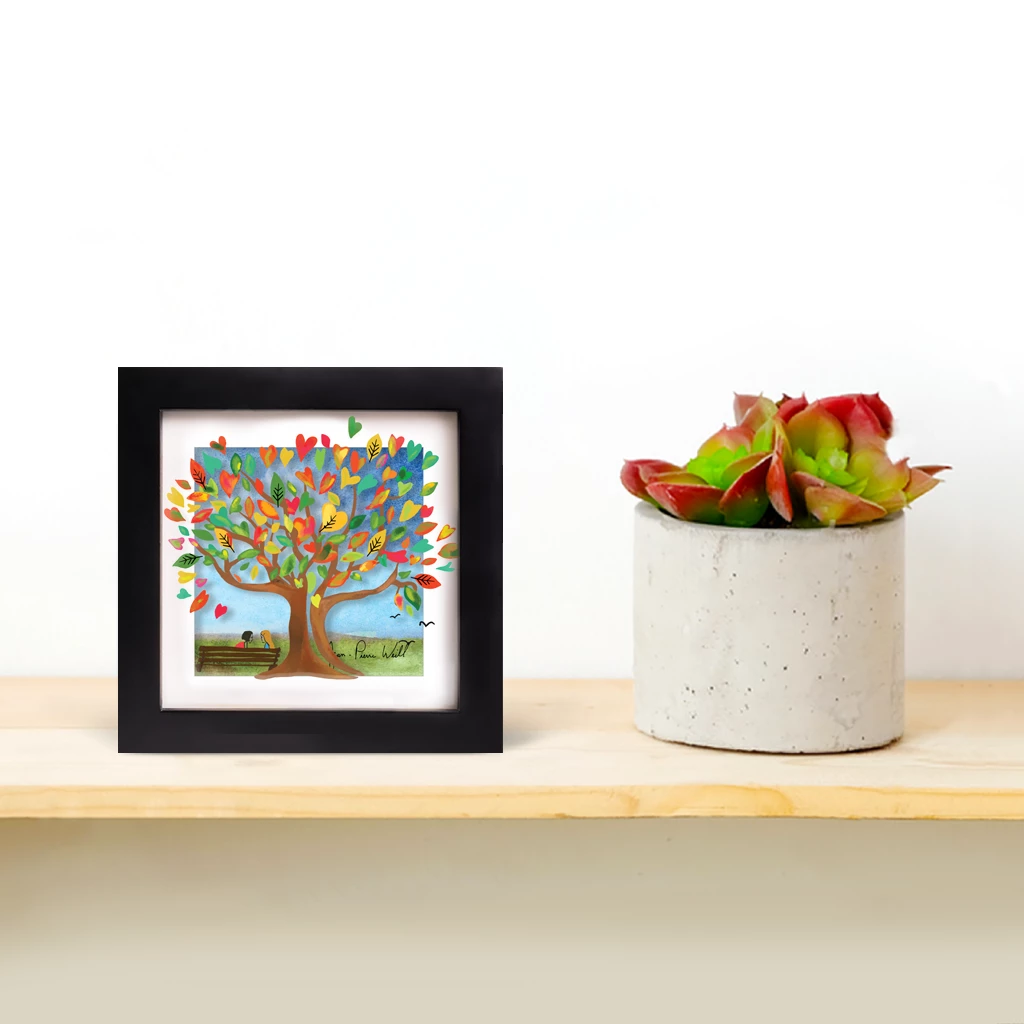 Jean-Pierre Weill Art & Judaica Tree Of Orange Hearts - Mini