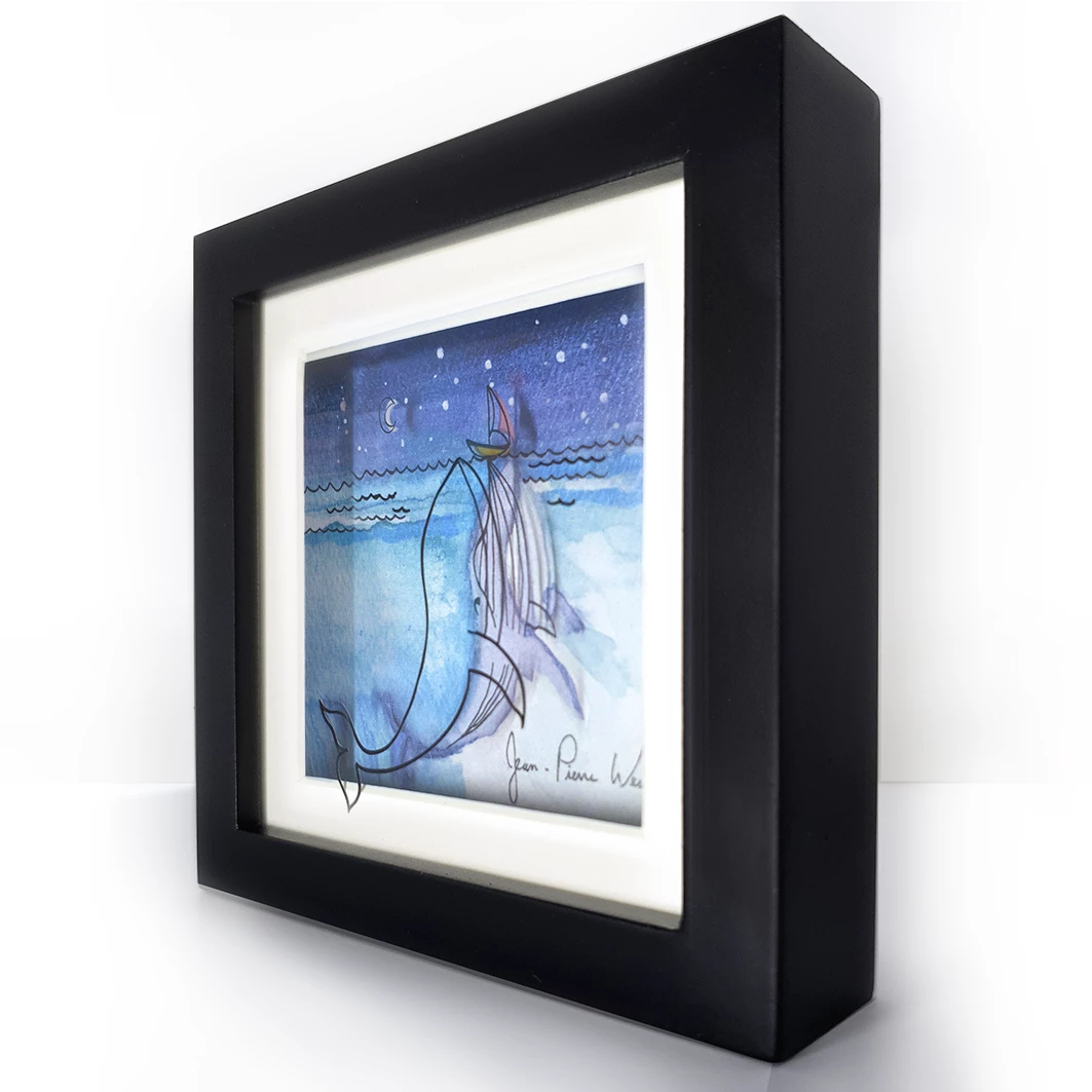 Jean-Pierre Weill Whale - Mini Art & Judaica
