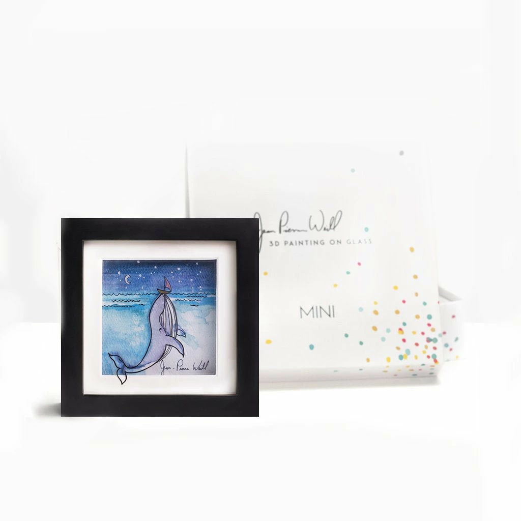 Jean-Pierre Weill Whale - Mini Art & Judaica
